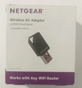 NETGEAR Wireless AC Adapter AC600 Dual Band - Afbeelding 1 van 3