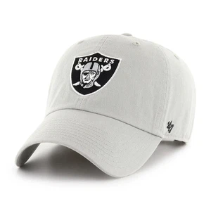 Mütze Dad Cap Las Vegas Raiders '47 Brand Clean Up grau verstellbarer Riemen - Bild 1 von 5