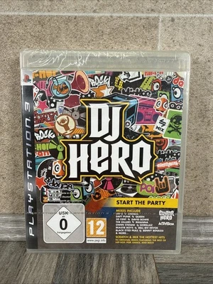 DJ Hero Start The Party - PS3 (PlayStation 3) - Guitar Hero Brand New and Sealed - Image 1 of 4
