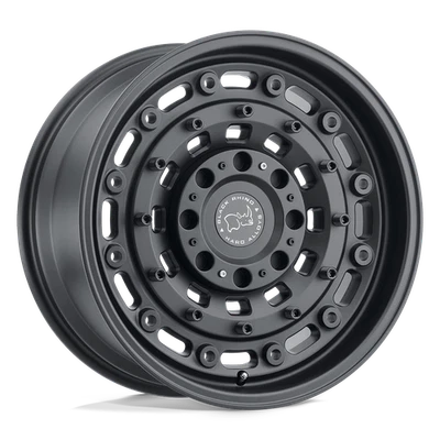 Black Rhino Arsenal 18X8 +30 Textured Matte Black Wheel 5X114.3 5X120 (QTY 4) - Image 1 of 4