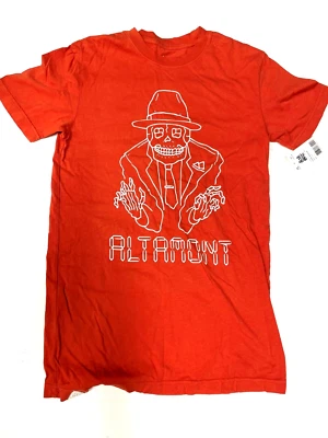 Altamont Camiseta Rojo Digital Esqueleto Talla Pequeña Ref 1013 Foto 1 de 4