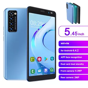 5.54in Android4.4.2 Cell Phone Unlocked Dual SIM Cards 4G Smartphone Super Cheap - Picture 1 of 19