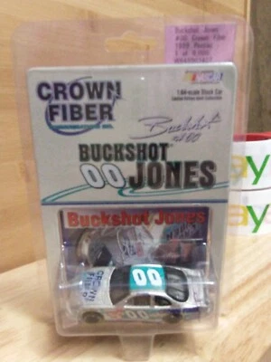 Action Racing NASCAR 1/64 diecast #00 Crown Fiber Aqua Fresh Buckshot Jones 1999 - Image 1 of 4