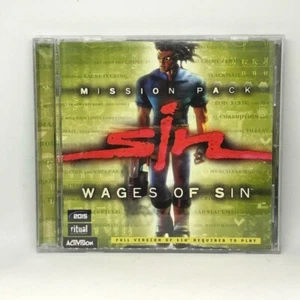 Mission Pack Sin Wages of Sin Windows PC Game Activision 1999 Sealed - Picture 1 of 6