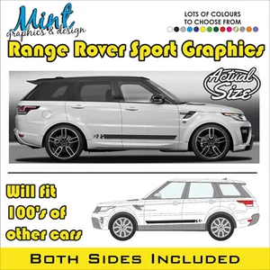 RANGE ROVER SPORT Rayas Laterales HSE 4X4 Calcomanías Adhesivas Gráficos SIN P&P 009 - Imagen 1 de 4