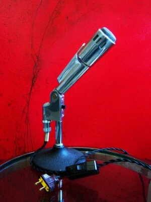 Vintage 1950's Electro Voice 664 dynamic microphone custom LED lamp midcentury 3 - Image 1 of 4