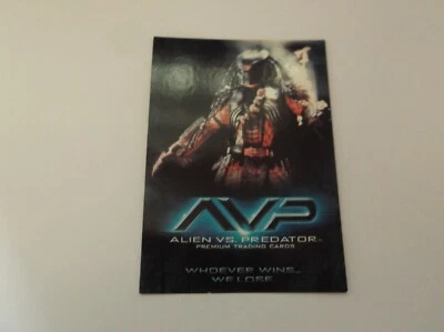 Inkworks "AVP: ALIEN vs PREDATOR"  #P-UK Promo UK Trading Card - Image 1 of 2