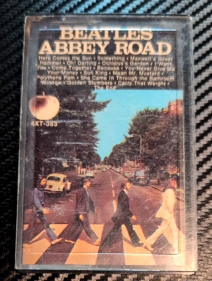 The Beatles Abbey Road - White Apple Cassette (4XT-383) RARE - No "Her Majesty"! - Image 1 of 4