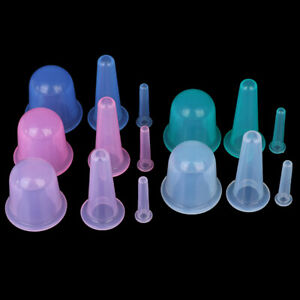 3pcs Silicone Vacuum Cupping for Massage ventouse anti cellulite Suction Cups F6