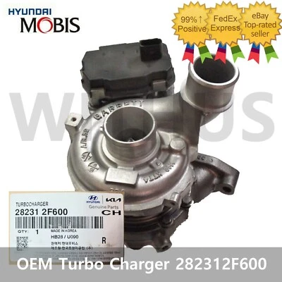 OEM Turbo Charger 282312F600 for Hyundai Tucson ix35 Santa Fe 2015-2017 Genuine - Изображение 1 из 3