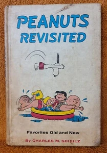 1959 PEANUTS REVISITED FAVORITES OLD AND NEW CHARLES M. SCHULZ SNOOPY BOOK VTG - Picture 1 of 12