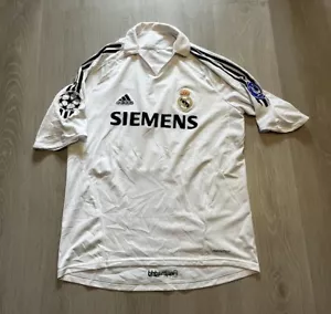 match worn real madrid ucl woodgate 2005 2006 L shirt matchworn - Picture 1 of 8