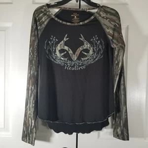 REALTREE by Colosseum Women's Hunting Shirt Camo Stretch Long Sleeve Sz S - Picture 1 of 9