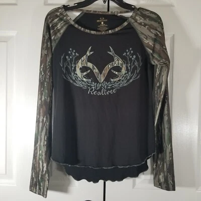 REALTREE by Colosseum Women's Hunting Shirt Camo Stretch Long Sleeve Sz S - Image 1 of 4