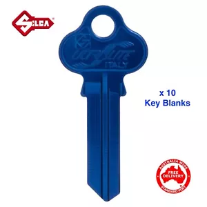 SILCA Ultralite Keyblanks x 10 -Lockwood ,Key Blank-DARK BLUE Free Postage! - Bild 1 von 5