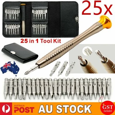25 in 1 Precision Screwdriver Set Tool Kit Mini Small Torx for Laptop Repair Fix - image 1 of 4