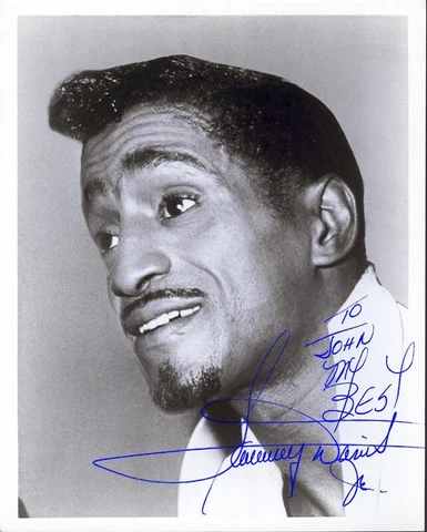 SAMMY DAVIS JR. - AUTOGRAPHED INSCRIBED PHOTOGRAPH Cover
