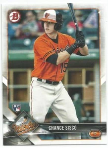Carta Chance Sisco Baltimore Orioles 2018 Bowman Rookie - Foto 1 di 3