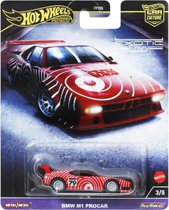 Hot Wheels Premium Car Culture Exotic Envy BMW M1 PROCAR Diecast Car Model 1/64 - Picture 1 of 3