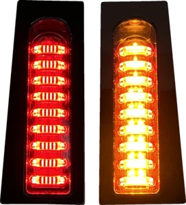 Custom Dynamics Gloss Black Probeam LED Fillerz Lights 2014-2023 Harley Touring - Picture 1 of 4