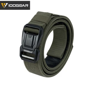 IDOGEAR Tactical Belt Belt 2" MOLLE Quick Release Lightweight Buckle LSR Hunting - Picture 1 of 24