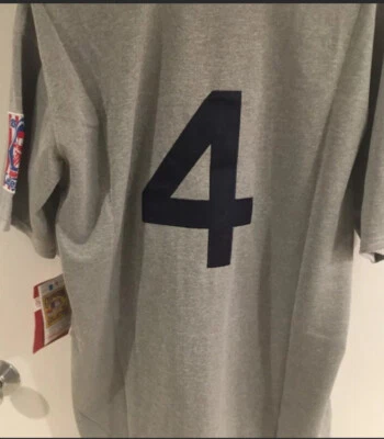 Lou Gehrig NY Yankees jersey, NWT, Mens XL (50), 25” pit-to-pit. - Image 1 of 3