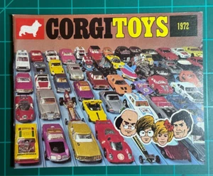 1972 CORGI TOYS COLLECTOR CATALOG - 47 PAGES - VINTAGE STORE STOCK - Picture 1 of 5