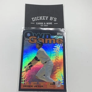 2004 Topps #OG6 Derek Jeter Own the Game - Picture 1 of 3