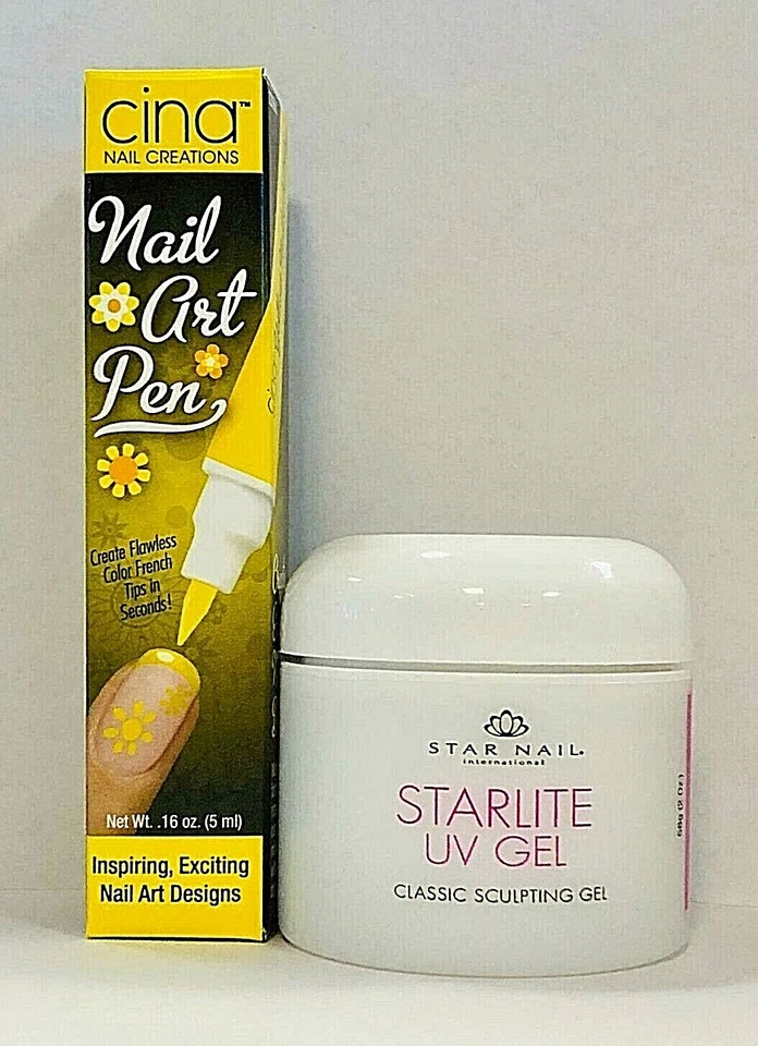 Star Nail Starlite Builder UV Gel Rosa 2 OZ (56 gm) + Pluma para arte en uñas gratis Foto 1 de 2