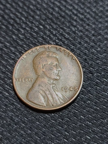 1948 “Rare, Wheat Penny No Mint Mark Cover