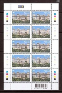 MALTA, 2006 CASTILLOS MALTESES 16c SG 1500, HOJA DE 10, GATO £12,50 - Imagen 1 de 1