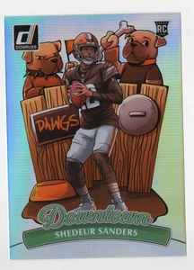 2025 PANINI DONRUSS SHEDEUR SANDERS DOWNTOWN OVERSIZED JUMBO RC SP - Picture 1 of 1
