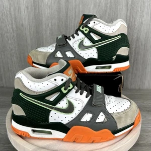 Nike Air Trainer 3 Miami Hurricanes Weiß Grün Grau GS Turnschuhe 4Y FZ3555-323 - Bild 1 von 10