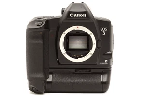 Cámara Canon EOS 3 35 mm con amplificador Canon Power Drive PB-E2 #48609 - Imagen 1 de 10