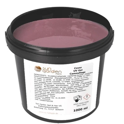 UV Aufbaugel - Camouflage Gel Cover 1000 ml - MakeUp Gel - Bild 1 von 4
