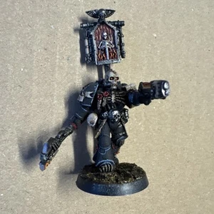 LEGION OF THE DAMNED SERGEANT POWER AXE PLASMA WARHAMMER 40K SPACE MARINES - Picture 1 of 2