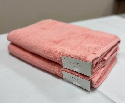 Nuevas toallas de baño de 2 piezas - rosa Foto 1 de 4