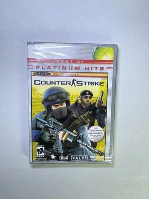 Counter-Strike (Microsoft Xbox, Platinum Hits 2003) New (Toy’s R Us Sticker) - Image 1 of 4