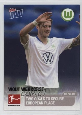 2019-20 Topps Now Bundesliga Online Exclusive English /88 Wout Weghorst #185 - Image 1 of 2