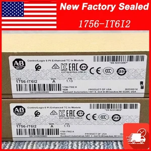 AB 1756-IT6I2 Sealed ControlLogix 6 Point Input Module Free Shipping - Picture 1 of 4