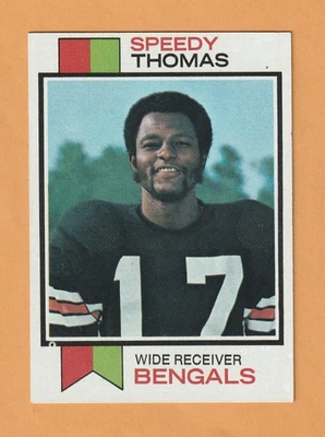 1973 Topps Football Speedy Thomas #113  NM - Image 1 of 2