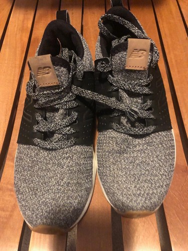 Scarpe New Balance giovani taglia 3 grigio nero