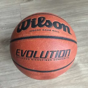 Wilson Evolution 29.5 Inch Indoor Game Basketball - USED - Size 7 Ball WTB0516 - Picture 1 of 6