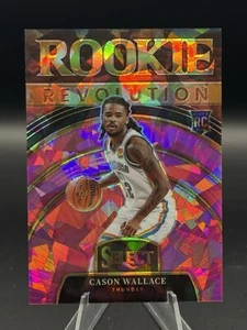 Cason Wallace 2023 Panini Select Rookie Revolution Pink Cracked Ice /99 - Bild 1 von 2