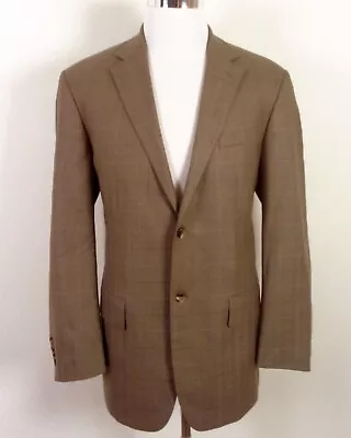 Blazer Abrigo Deportivo Para Hombre Nautica Taupe Lana a Cuadros Talla 42 L Usado en Excelente Condición Foto 1 de 4