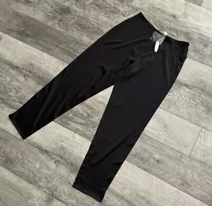 Victoria's Secret schwarze Pyjamahose aus 100 % reiner Seide Gr. Small neu mit Etikett - Bild 1 von 9