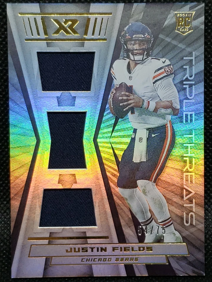 2021 Panini XR Rookie Triple Threats Materials /49 /75.  You Pick!! - Image 1 of 4