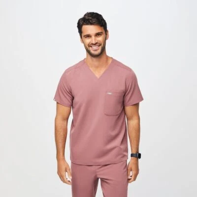 Blusa Médica Figs Leon de Tres Bolsillos Malva 2XL Para Hombre Nueva con Etiquetas Foto 1 de 4