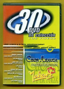 Yahari & Chon Arauza y La Furia Colombiana - NEW 30 DVD Coleccion de 8 Videos - Picture 1 of 2