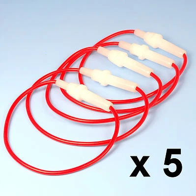 5 x Quality Inline Glass Fuse Holder 30mm AGC Fuseholder Splash Proof Screw Type - Image 1 of 2